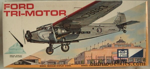 MPC 1/72 Ford Trimotor American Airlines - (ex Airfix), 1102-100 plastic model kit